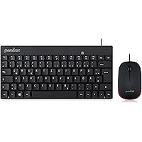 MediaRange kabelgebundene Kompakt-Tastatur mit 78 ultraflachen 
