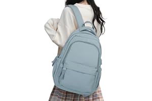 HYC00 Plecak Szkolny Damski Tornister Nastolatki Dziewczęcy Szkoły średniej, Casual Plecak Podróżny Szkolny Lekki Wodoodporny Plecaki na Laptopa 15.6 Cali Plecaki Szkolny na Zewnątrz na co Dzień