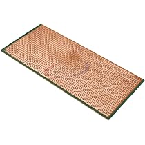 5 Stripboards PCB 6,5x14,5 Cm - Platine Circuit Simple Face Bakélite - Pour Soudage Point à Point