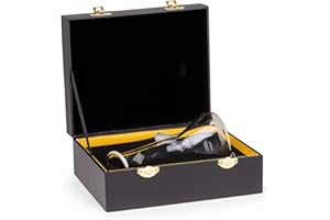 Weedness Bong en Verre avec Mallette 14,5 mm Fente Petit – Ensemble de Bong Complet avec Chillum Petit Mini Accessoires Pipe Coffret Cadeau