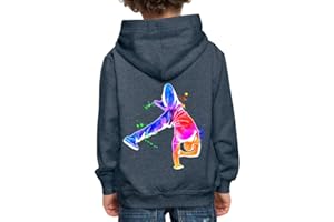 Spreadshirt Breakdance Couleurs Pull À Capuche Premium Enfant