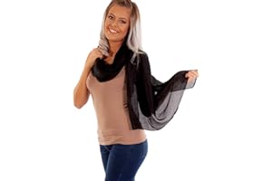 DOLCE ABBRACCIO by RiemTEX Schal Damen PRIMA DONNA Stola Tuch aus Wildseide Tücher in 31 Unifarben Halstücher Seidentuch Schals Damen Halstuch Seidenschal