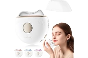 ANLAN Gua Sha Pietre per Massaggio Viso e Corpo, Massaggiatore Lifting Viso Lenisce e Rilassa, Doppia Modalità Calda e Fredda Dispositivo Di Bellezz A 3 Colori, Migliora i Contorni Del Viso