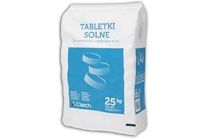 Tabletki z solą deszczową - worek 25 kg - tabletki solne do regeneracji systemów zmiękczania wody