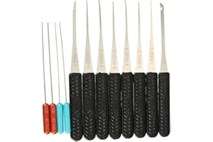 LOBOO IDEA Blokada zepsuty klucz wyciągacz usuń haki do usuwania igieł ślusarskich zestaw narzędzi