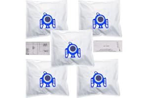 FIND A SPARE 5 Pack Type GN 3D AirClean Efficiency For Miele Vacuum Cleaner Bags S2000 S5000 S8000 C3 Complete C2 Classic C1 Includes 1 Motor Filter & 1 Airclean Filter