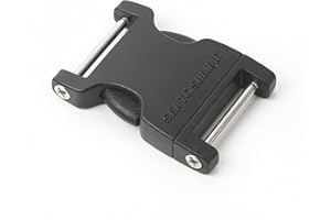 Sea To Summit 2 Pin Field Repair Side Release Buckle - Black, 20 mm