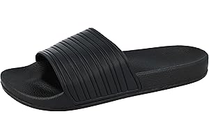 Yinka Shoes Mens Stripe Sliders