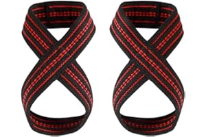 USTNIR Gepolsterte Zughilfen für Krafttraining und Bodybuilding, Handgelenkstütze und Lifting Straps für Powerlifting und Kreuzheben. Ideales Klimmzugband und Gewichtstraining-Zubehör