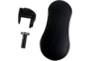 YANGHX Ergonomic Adjustable Computer Desk Extender Arm Wrist Rest Support/Mouse Pad Desk Chair System Computer Armrest Wrist Rest (Black)