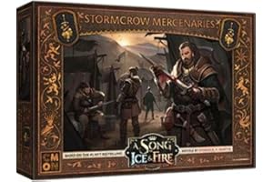 CMON CoolMiniOrNot Inc, Stormcrow Mercenaries Expansion: A Song of Ice and Fire, Miniatures Game, Ages 14+, 2+ Players, 45-60 Minutes Playing Time