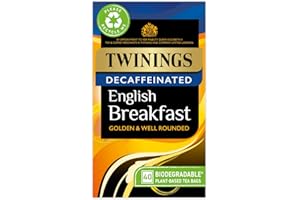 ‎TWININGS Twinings - English Breakfast Decaffeinated , 40 Tea Bags, 109g
