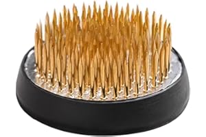 Kacrilidi 50MM Blumen Kenzan Round Blumensteckigel Flower Frog, Ikebana Kenzan Flower Arrangement Pin Ikebana Blumenfrosch, Blumensteckigel für Blumenarrangements, Kunst, Heimbüro-Dekoration