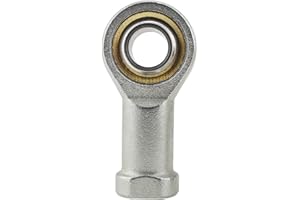 AILOVA Cojinete de rótula, cilindro de aire, rosca interior, ojo de pez, conector M12/M16 (M16 x 1,5)