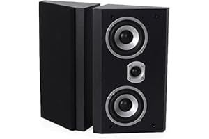 RO&CO Dynavoice - Couple de Enceintes de étagère, Mur, Plafond. idéal pour Dolby Atmos. réf.: Magic FX-4. Noir.