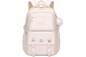 LANSHIYA School Bag for Girls Cute Kids Backpack for Elementary,Travel Rucksack for School