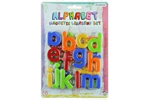 PICK2DROP YOU PICK WE DELIVER 26 Piece Magnetic Letters - Perfect for Educational Toys, Fridge Magnets and Spelling