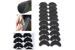 BAAQII TS Trade 10 Pairs Rubber Sole Heel Savers Toe Plates Taps DIY Glue on Shoe Repair Pads