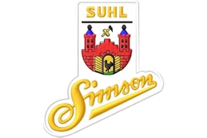 Masterpatch Aufnäher für Fans Simson Suhl Patch Motorrad Parche Bordado Brodé Patch écusson Toppa ricamata