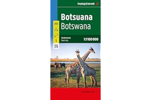 FREYTAG-BERNDT UND ARTARIA Botswana 1:1.100.000: Botswana, Infos, Nationalparks, Innenstadtplan Gaborone: 178