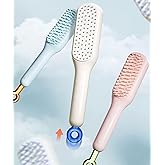 Busstier Open Close Automatic Cleaning Cat Dog Comb, Innovative Pet Grooming Tool for Easy Cleaning, Pet Feathers Interior