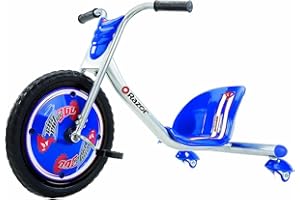 Razor RipRider 360 Caster Trike for Kids Ages 5+ - Lightweight, Rubber Handlebars, Steel Frame, for Riders up to 160 lbs