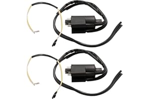 MospdyGear 2Pcs Ignition Coil, 12V Motorcycle Accessory Ignition Coil, Replacement for Suzuki GSF400 GSF600 GSF1200 Bandit