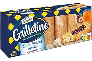 Pasquier Grillettines sans sucre ajoutés - Le paquet de 18