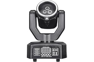 ‎LITTLEBOYNY Discolicht Partylicht, LT04 Moving Head,LED RGB Licht DJ Projektor Musikgesteuert DJ Disco Lichter, DMX Effektstrahler,Für KTV Familientreffen Hochzeit Geburtstag Halloween