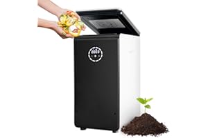 GEME ALL THINGS LIVE FOREVER AND IN HARMONY WITH THE EARTH GEME 19L Compostador Eléctrico para Cocina, Primera Máquina Inteligente de Compostaje Orgánico, Filtro Permanente, Compostaje Real, Convertirse en Compost Orgánico