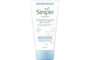 Simple Jabón Limpiador Facial Water Boost 150 Mililitros