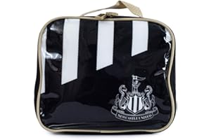 Hy-Pro Officially Licensed Newcastle United F.C. Lunch Bag – Stripe Design, NUFC, Newcastle United Merchandise, Insulated, Portable, Football Gift, Perfect for School or Work