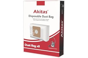 AKITAS Sacchetti per aspirapolvere C11/C11 Turbo – 8 pezzi