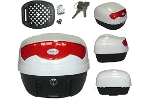 A del Pro Box gepa Eck Moto Scooter top case universal 29Lt 3,5 kg. 2 nycklar