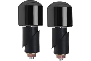 LT Easiyl 1 paire de bouchons solides pour guidon de moto, bouchons d'équilibrage de poids