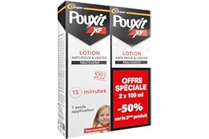 Pouxit - Extra Fort - Lotion Anti-Poux - Lot de 2 - Flacon de 2x100 ml