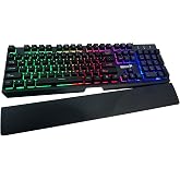 Bugatek BGGMNG Mekanik Hisli Rainbow Metal Gaming Klavye