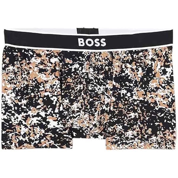 BOSS Trunk Stripe - Tronco Uomo In Cotone Ed Elastan, Lavabile A 40°