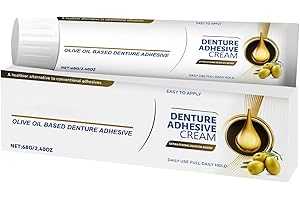 MINGCHENGHENG Zahnprothesen Haftcreme, 68 ml Wasserfeste Thermoplastischer Prothesenkleber Für Prothesen, Mit Festem Halt Für Oberkiefer Unterkiefer Und Tragedauer Über Nacht, Für Senioren Und Unterwegs