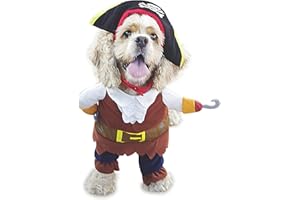 NACOCO Kostium dla psa w stylu piraci z karaibów (rozmiar L)