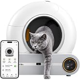 Haustier MSP01 Akıllı Otomatik Kedi Tuvaleti, Uzaktan Kontrol, 65lt Hazne, 9lt &Ccedil;&ouml;p haznesi-İyonizer K&ouml;t&uuml; Koku Giderici, Ağırl