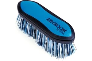 Shires 1484 Ezi-Groom Small 2-Tone Dandy Brush