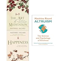 Matthieu Ricard Collection 3 Books Set (The Art of Meditation, Happiness, Altruism)