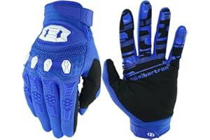 ‎SEIBERTRON Seibertron Dirtclaw Fahrradhandschuhe, Halbfinger, Gel, gepolstert, rutschfest, stoßfest, für Motorrad, Rennen, BMX, MX, ATV, MTB, Sport, atmungsaktiv, stoßfest, robust