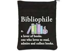 PLITI Buchliebhaber Buchhülle Bibliophiler Wertschätzung Geschenk Lustige Bibliophile Definition Buchschutz für Leseliebhaber (Bibliophile Noun BSblU)