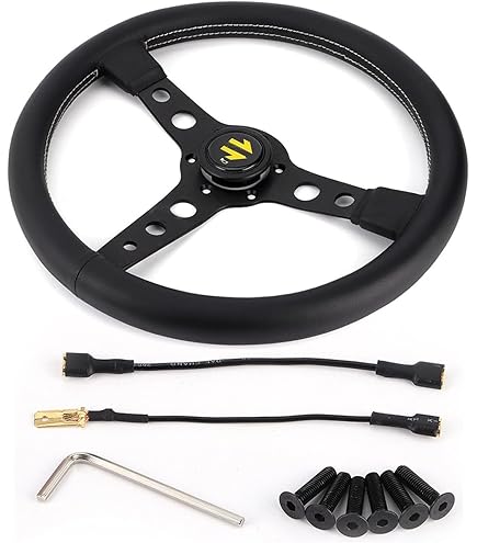 MOMO Prototipo Black Edition Steering Wheel 350 mm Leather