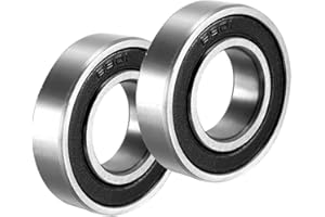 NOPKESV Lot de 2 roulements à billes pour scooter électrique,compatibles avec Ninebot Max G30 G30D et Segway,roulement de roue avant en acier inoxydable