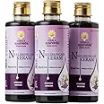 Kerala Ayurveda Neelibringadi Keram with Bhringraj, Indigo, Amla | Ayurvedic Hair Oil that Reduces Hair Fall and Boosts Hair Growth | 200 ml Pack of 3