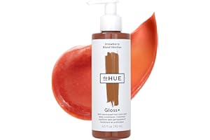 dpHUE Gloss+, Strawberry - 6.5 oz (8-12 Applications) - Semi-Permanent Hair Color & Conditioner - Lasts Up to Eight Washes - Paraben, SLS & SLES Sulfate Free - Vegan, Leaping Bunny Certified