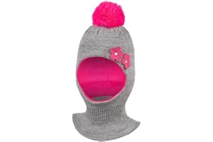 Smarilla Mädchen Wintermütze Schalmütze Schlauchmütze Strickmütze